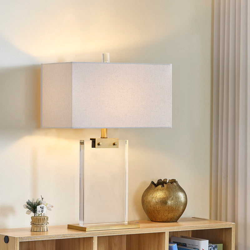 Aurora Brass Table Lamp