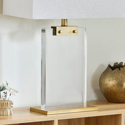 Aurora Brass Table Lamp