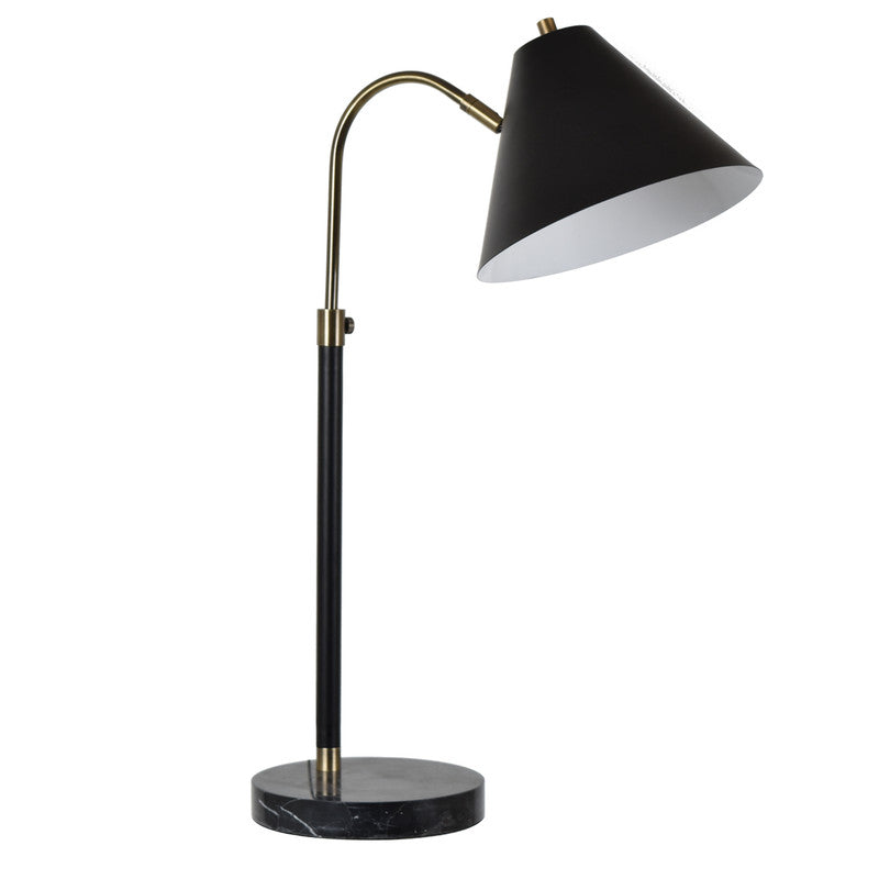 Office Lamp, with black marble base