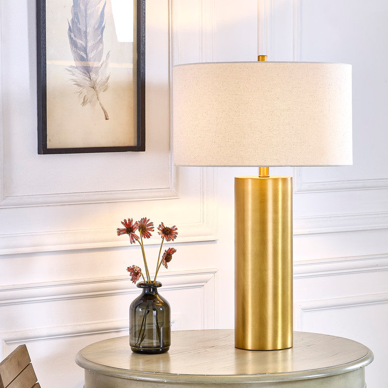 Zenith Brass Table Lamp