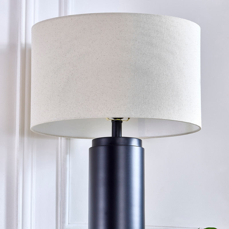 Lumar Matt Black Table Lamp