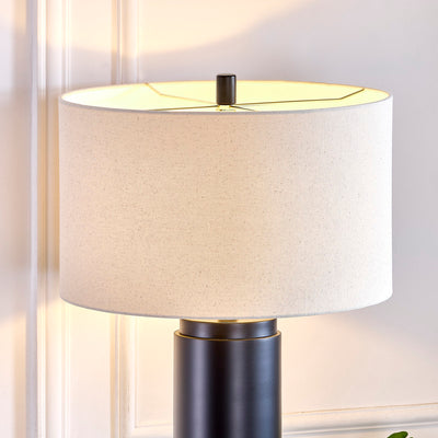 Lumar Matt Black Table Lamp