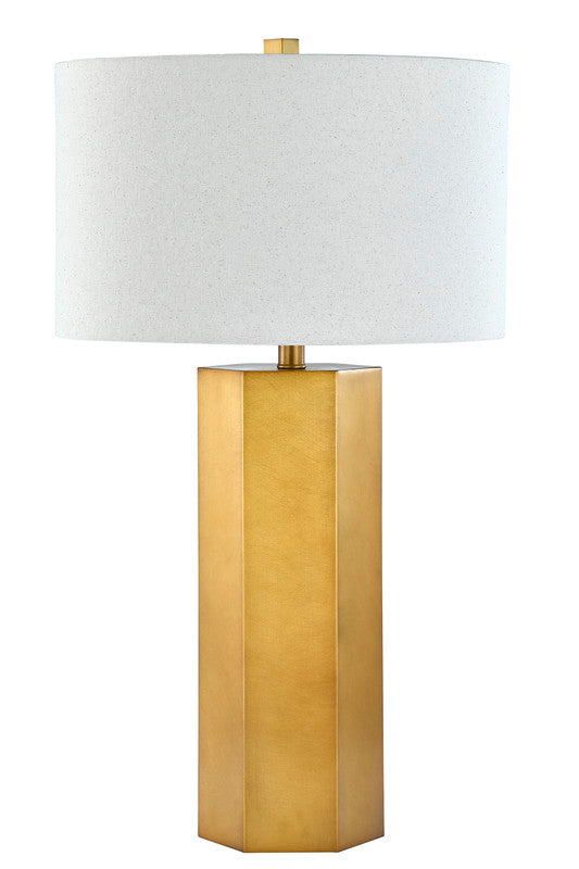 Orbix Brass Table Lamp