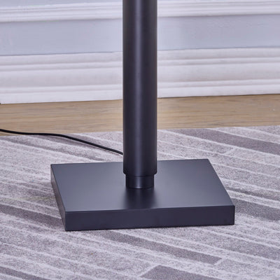 Vela Matt Black Floor Lamp