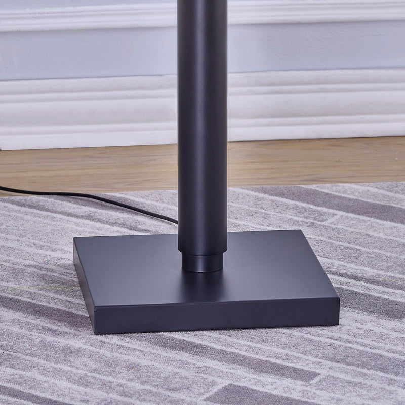 Vela Matt Black Floor Lamp