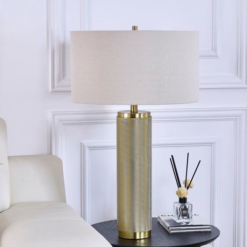 Large Gold Nostalgia Table Lamp