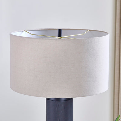 Large Matt Black Nostalgia Table Lamp