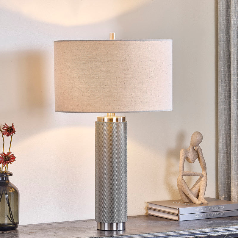 Silver Nostalgia Table Lamp