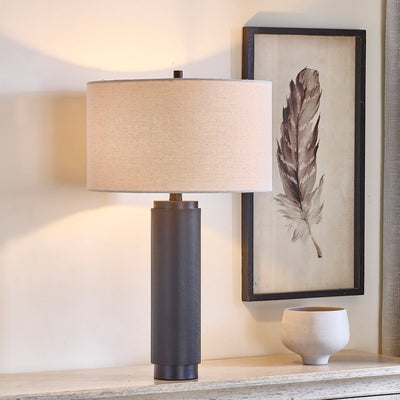 Matt Black Nostalgia Table Lamp