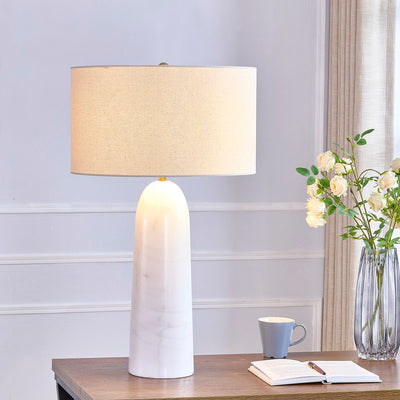 Haze White Marble Table Lamp