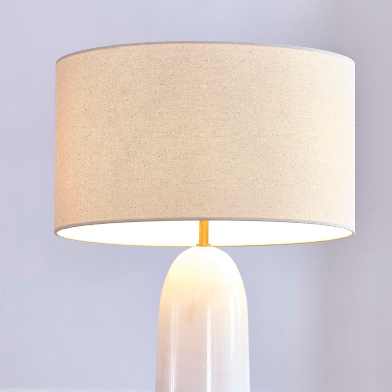 Haze White Marble Table Lamp