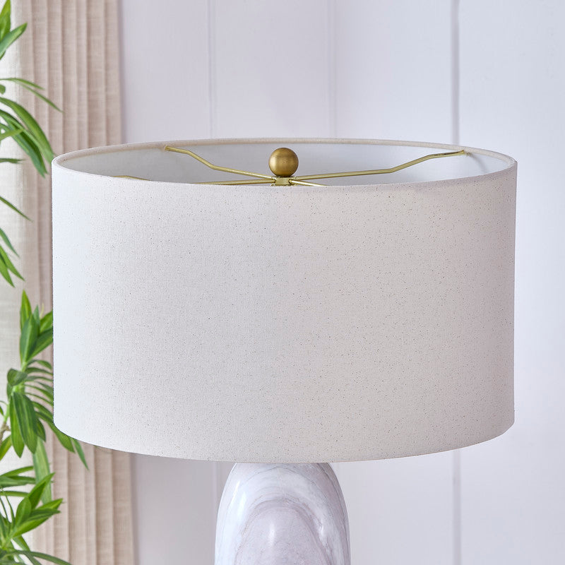 Haze Grey Marble Table Lamp