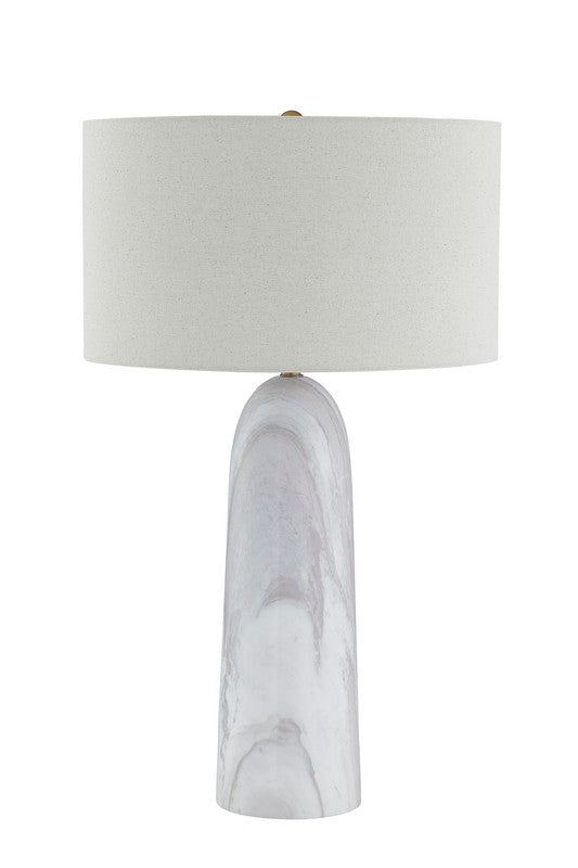 Haze Grey Marble Table Lamp