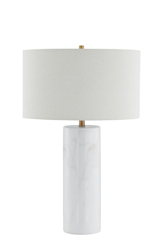 Echo Grey Marble Table Lamp