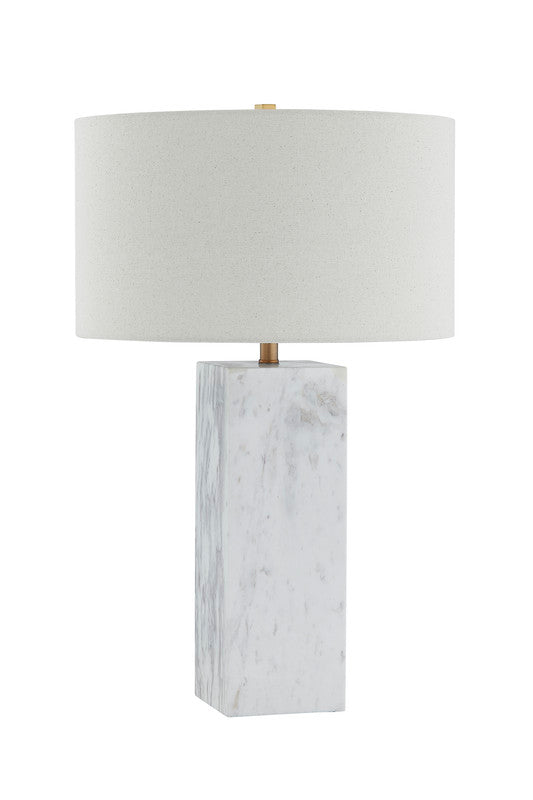 Quartz Grey Marble Table Lamp