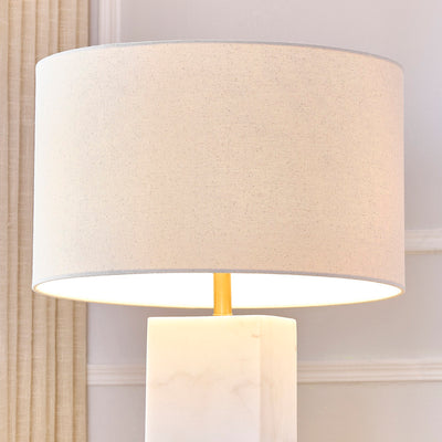 Quartz White MarbleTable Lamp