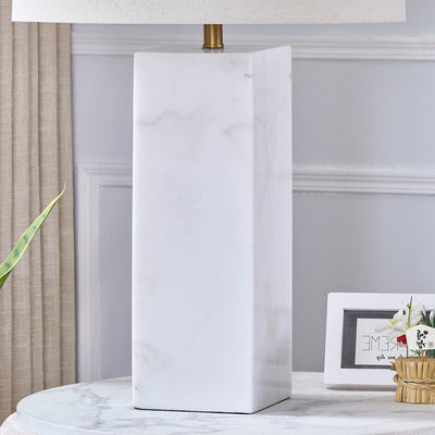 Quartz White MarbleTable Lamp