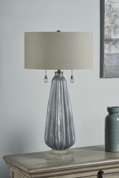 The Blakely Twin Pull Chain Table Lamp