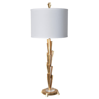 Gold Leaf Table Lamp