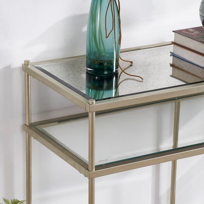 Champagne Console table