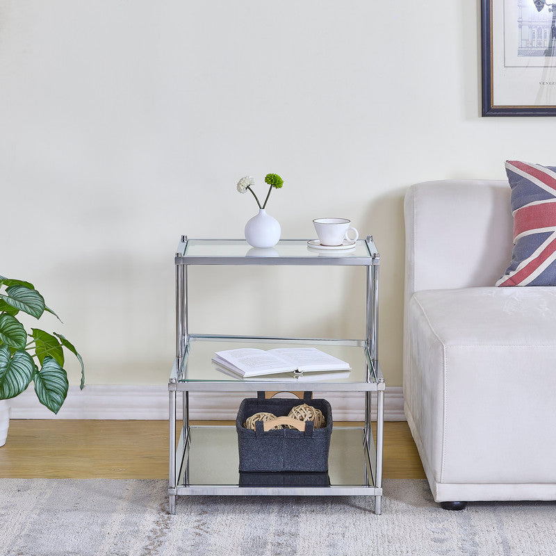 Chrome Side Table