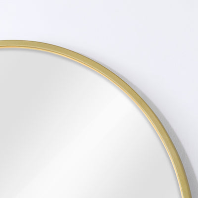 Metal Wall Mirror - Gold