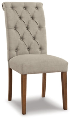 Harvina Dining UPH Side Chair (Beige)