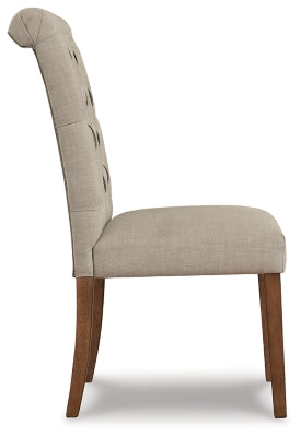 Harvina Dining UPH Side Chair (Beige)