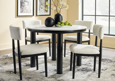 Xandrum Round Dining Room (set of 4)