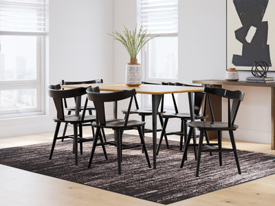 Gretlynn Rectangular Dining Room (set for 6)