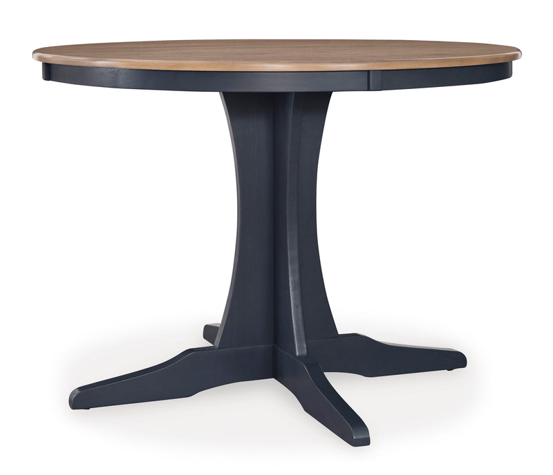 Landocken Round Dining Room Table (set for 4)