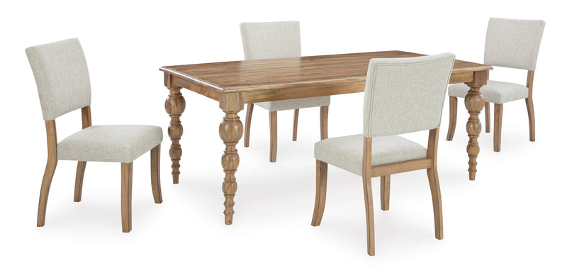 Rybergston Rectangular Dining Room (set for 6)