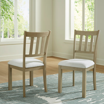 Calmoro Dining UPH Side Chair (2/CN)