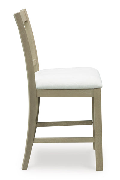 Calmoro Upholstered Barstool (2/CN)