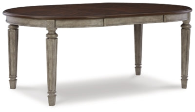 OVAL DINING ROOM EXT TABLE