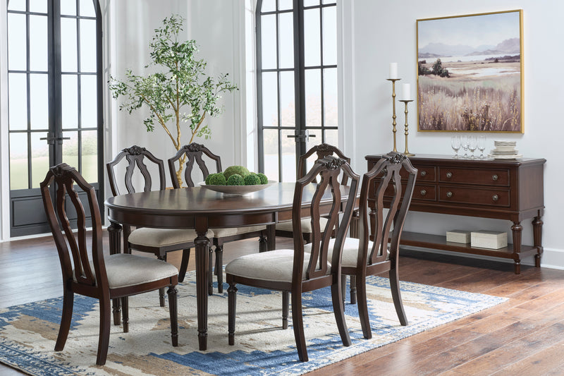 Lavinton Oval Dining Room (set for 6)