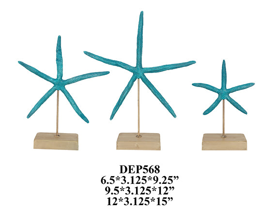 Starfish Statue Set