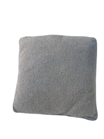 Textured Grey & White Cushion