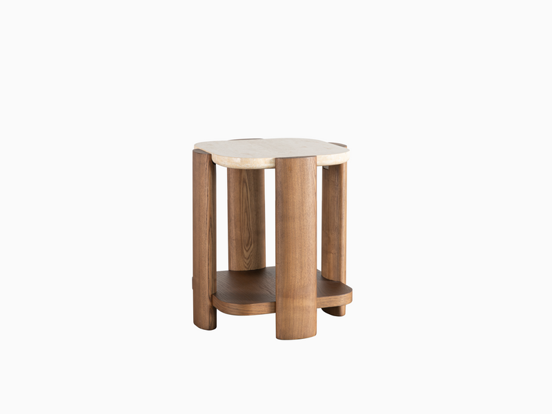 Dawn Travertine Sidetable