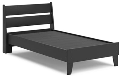 Socalle - Twin Panel Platform Bed