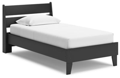 Socalle - Twin Panel Platform Bed