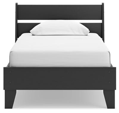 Socalle - Twin Panel Platform Bed