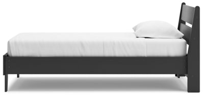 Socalle - Twin Panel Platform Bed