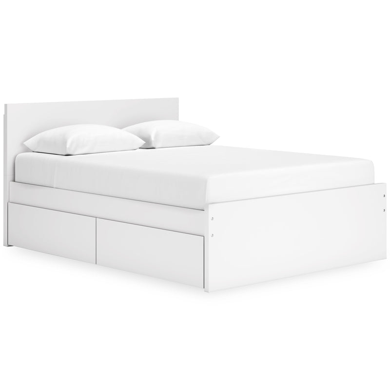 Onita Full Platform Bed with 2 Side Storage