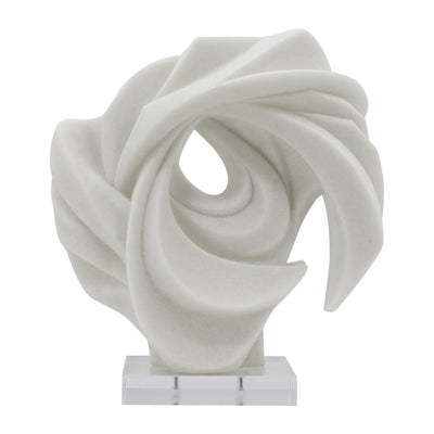 15" LAILA STATUARY, WHITE