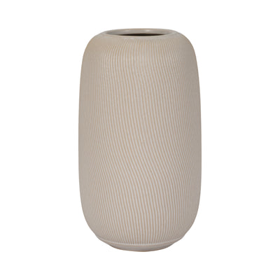 12" KITAMI LARGE VASE, IVORY