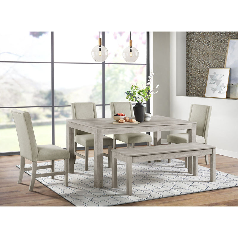 Eleanor Rectangular Dining Table in White