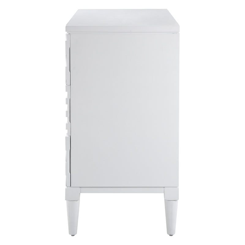 Colby 3 Drawer Chest, White