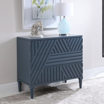 Colby 3 Drawer Chest, Blue