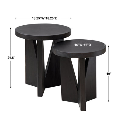 Nadette Nesting Tables, S/2